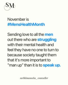 Men's Mental Health Month